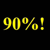 90%