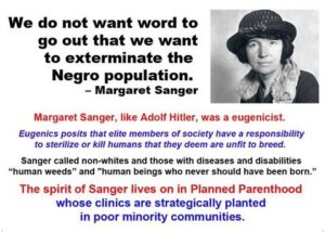 Eugenicist Margaret Sanger